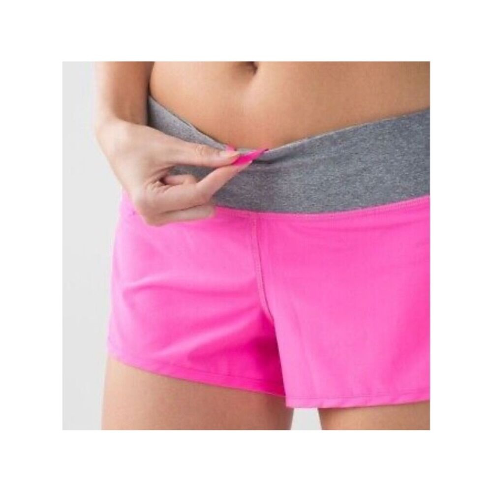 Lululemon Run: Speed Short *4-way Stretch
Raspberry Glo Light Heathered Slate 6